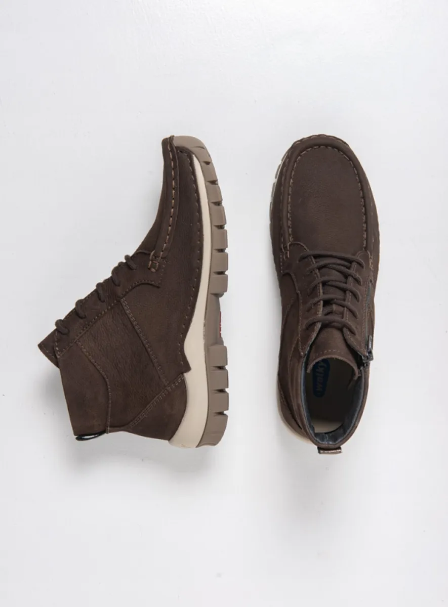 Wolky Mocassin-maakwijze 04740 Boost 11300 bruin nubuck
