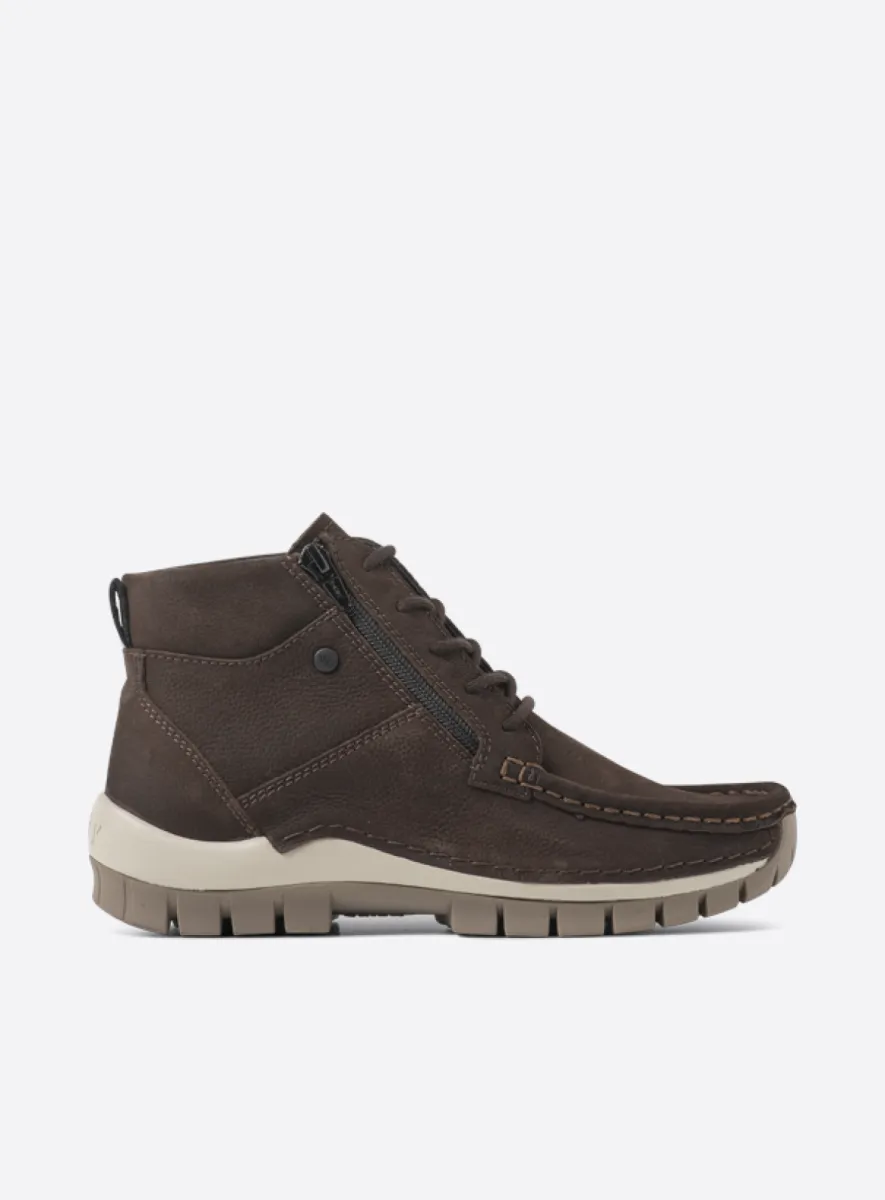Wolky Boost - bruin nubuck Comfort schoenen voor dames