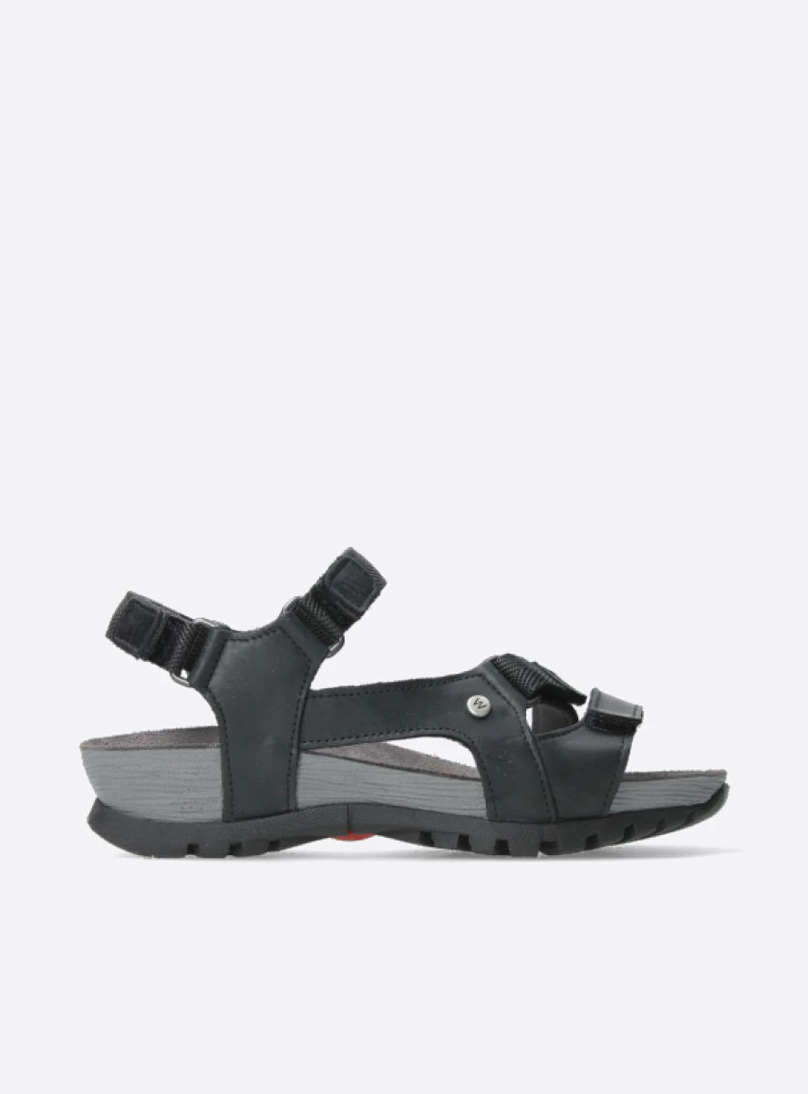 wolky sandalen 05450 cradle 30000 zwart leer