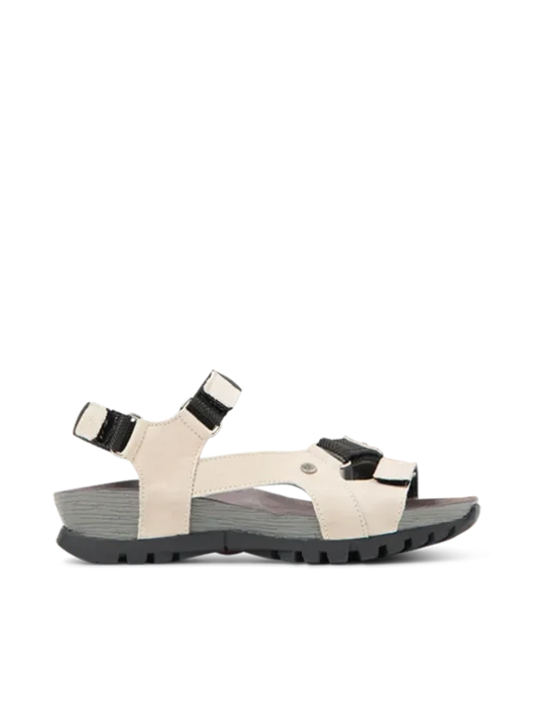 Wolky Cradle - offwhite leer Sandalen voor dames