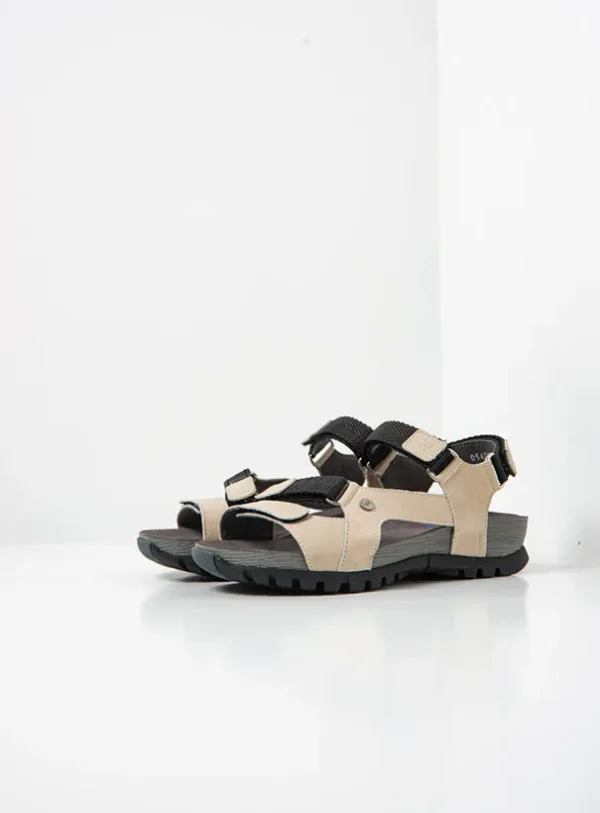 Wolky Cradle - offwhite leer Sandalen voor dames