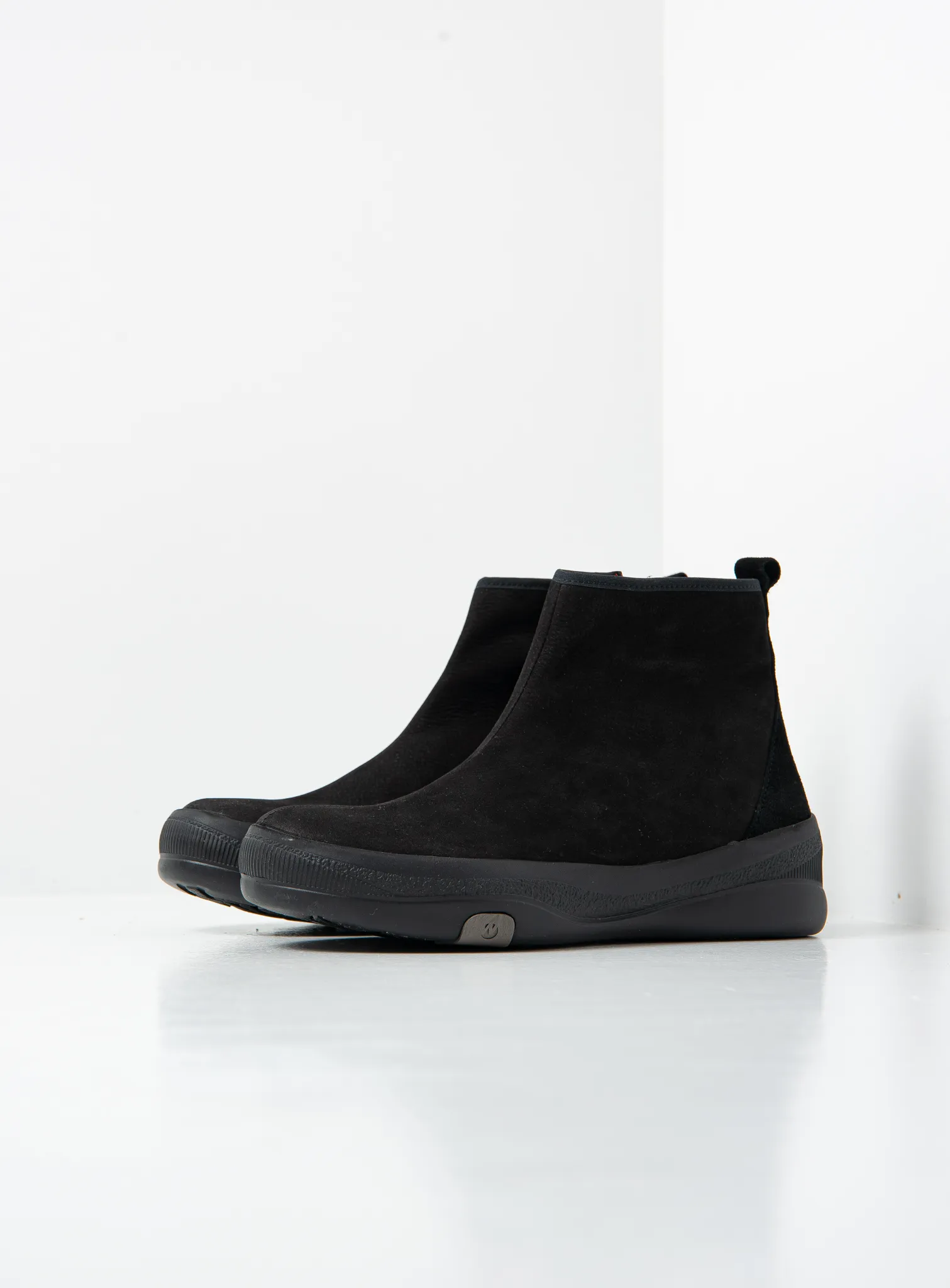 Wolky Enkellaarsjes en boots 05500 Pulse 14000 zwart nubuck