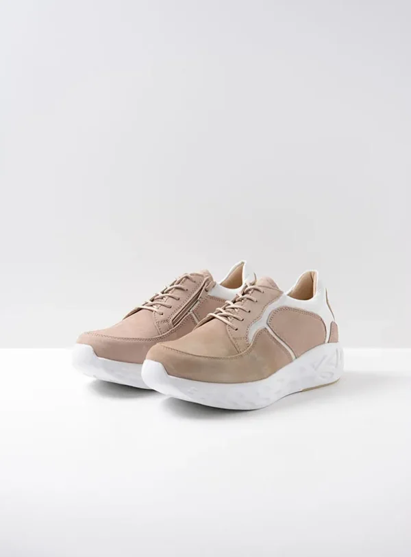 Wolky Bounce - safari nubuck Sneakers voor dames