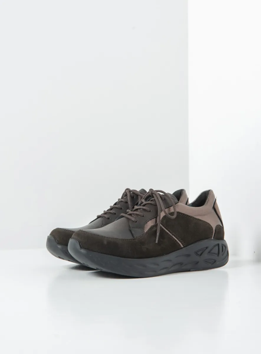 Wolky Bounce - bruin combi leer Comfort schoenen voor dames