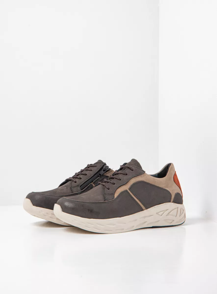 Wolky Sneakers 05700 Bounce 90309 bruin leer