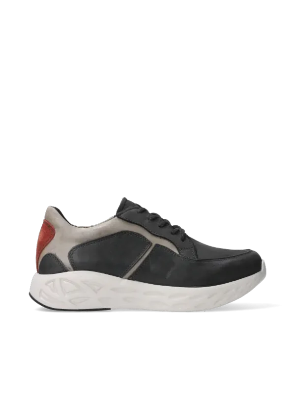 Wolky Bounce - bruin leer Sneakers voor dames