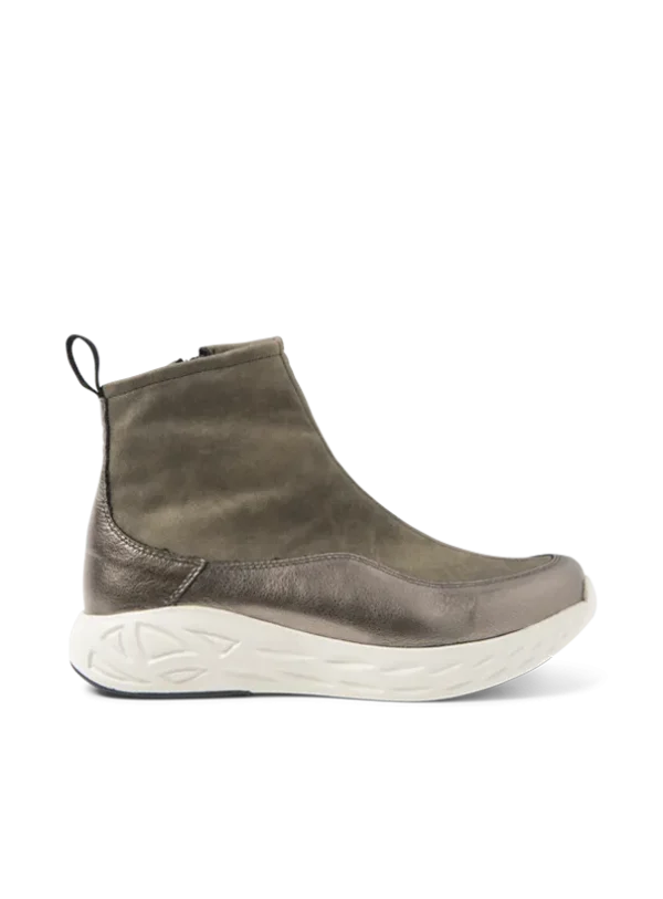 Wolky Rebound S2F - brons metallic leer Sneakers voor dames