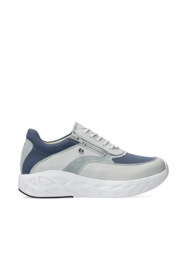 Wolky Vitality S2F - gebroken wit/jeans stretch/leer combi Sneakers voor dames