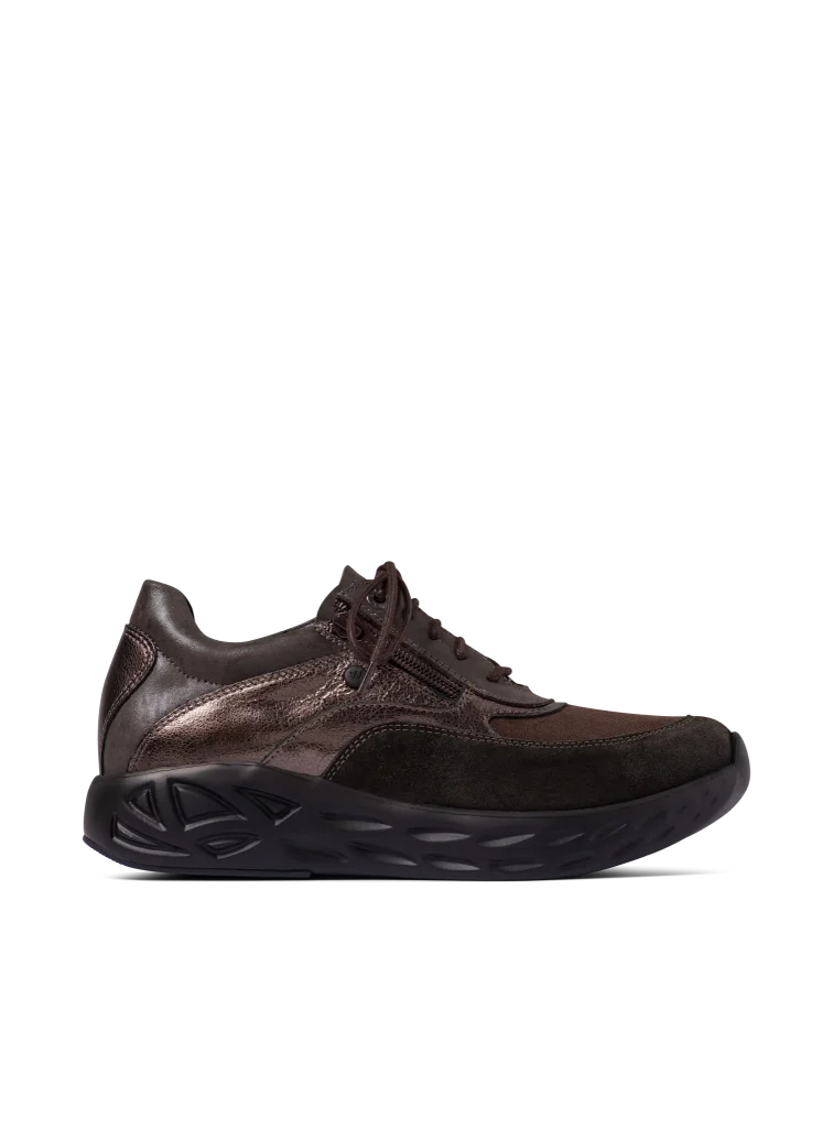 Wolky Sneakers 05703 Vitality S2F 90300 bruin stretch/leer combi