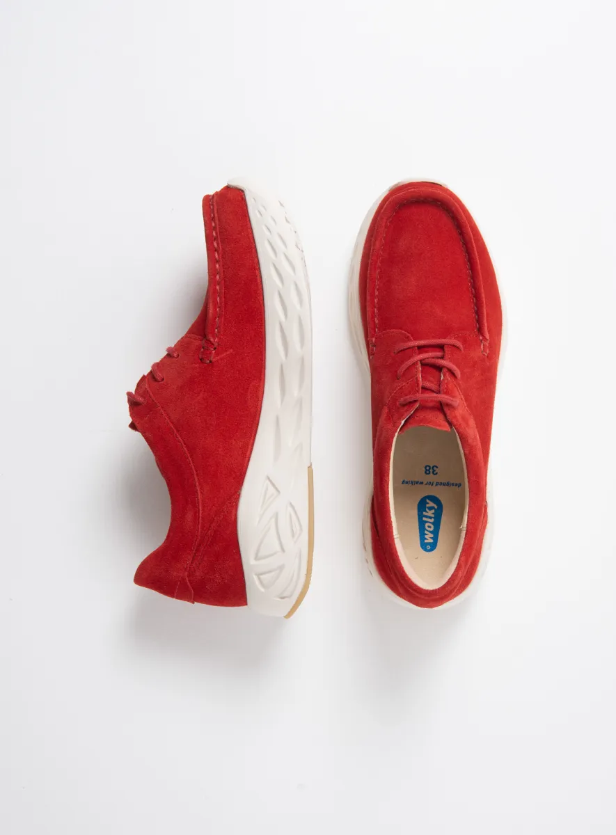 Wolky SS26 05707 Pro Moc 40500 rood suede
