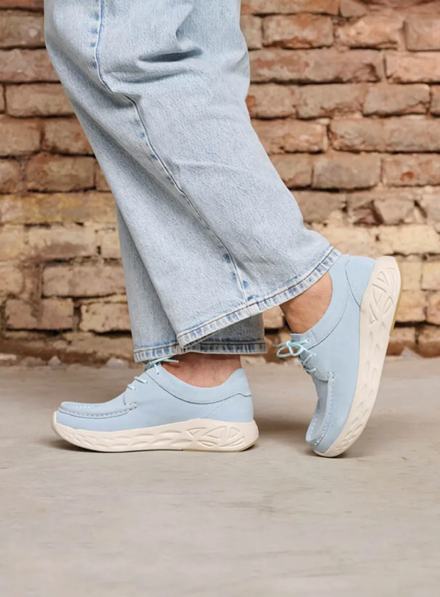 Wolky SS26 05707 Pro Moc 40806 lichtblauw suede
