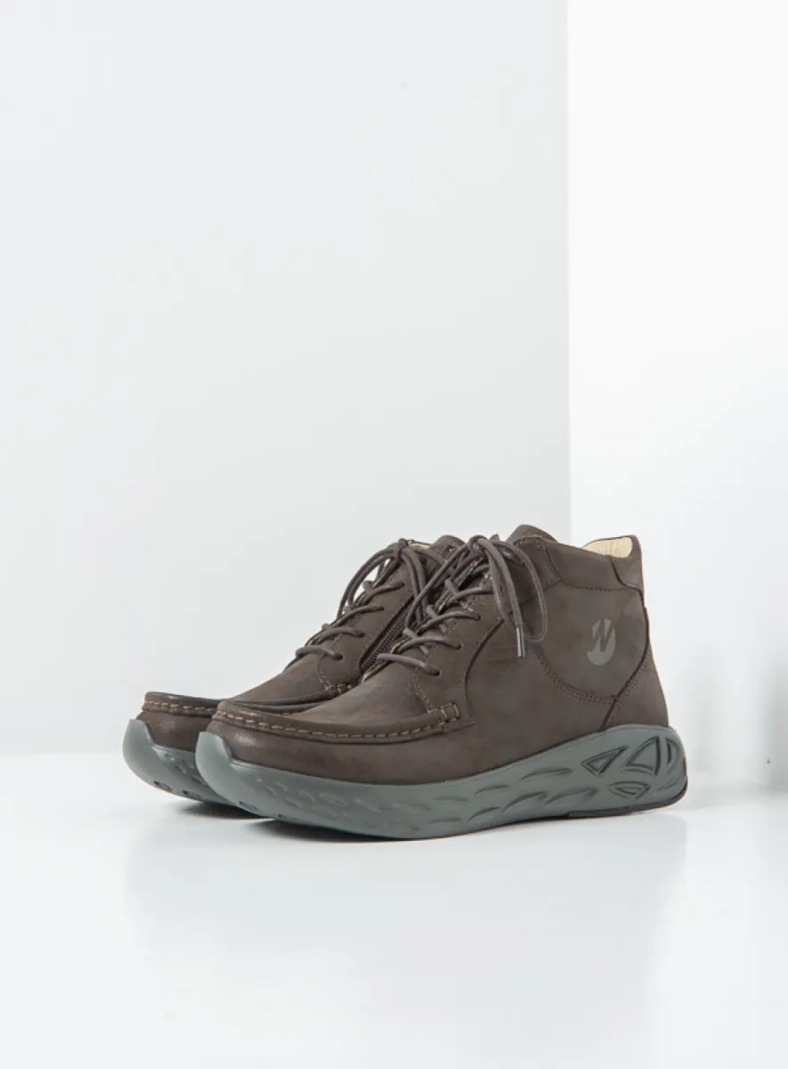 Wolky Roll-Bounce - bruin effectleer Comfort schoenen voor dames