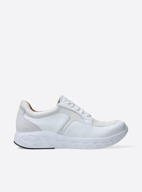 Wolky Bounce Men S2F - wit/gebroken wit combi stretch Comfortschoenen heren voor heren