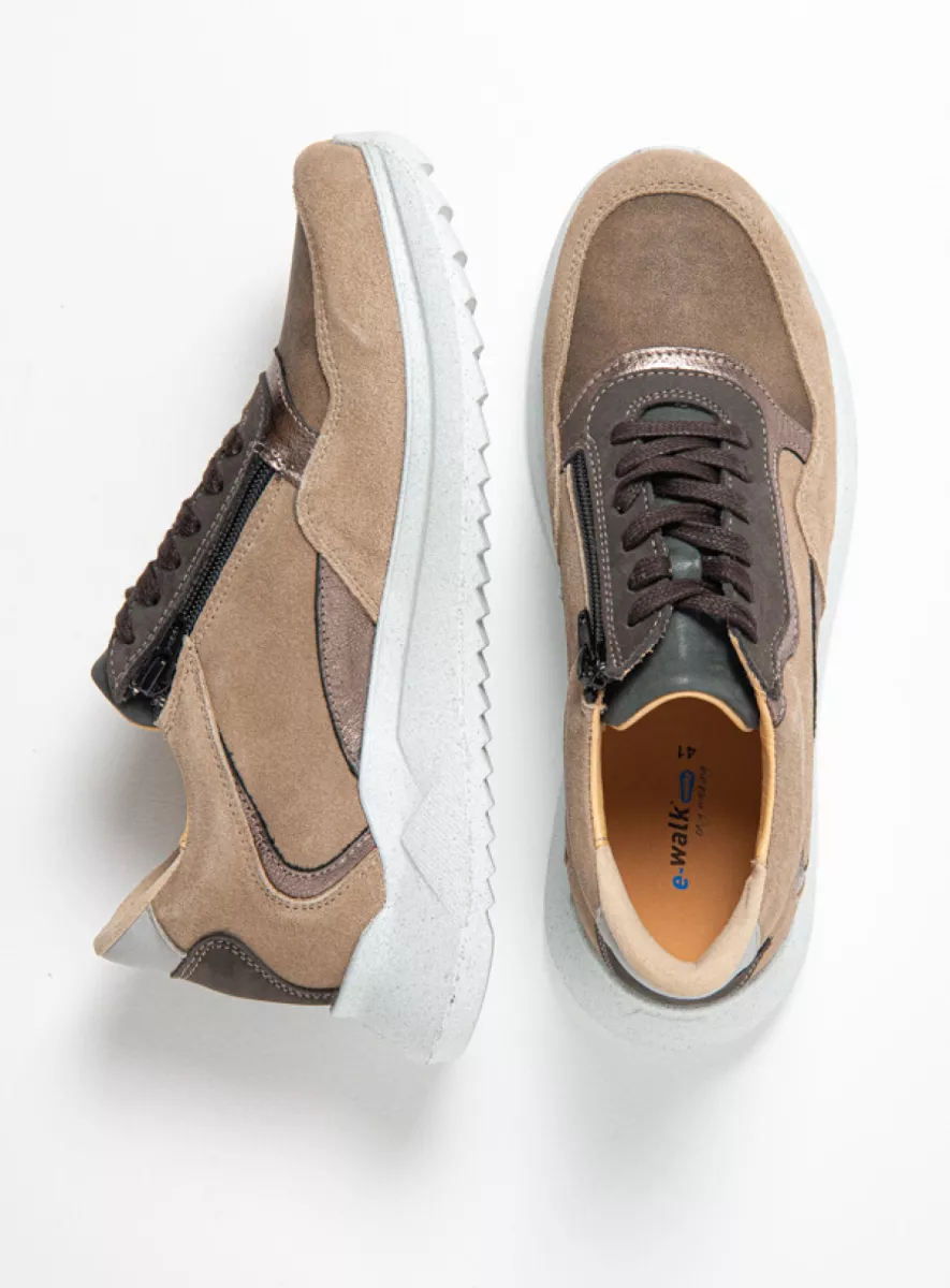 Wolky Nieuw 05750 Whaler 90125 safari stretch/leer combi