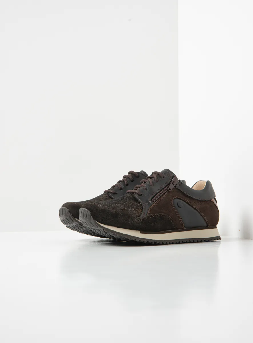 Wolky Sneakers 05804 e-Walk 90203 brons metallic combi leer