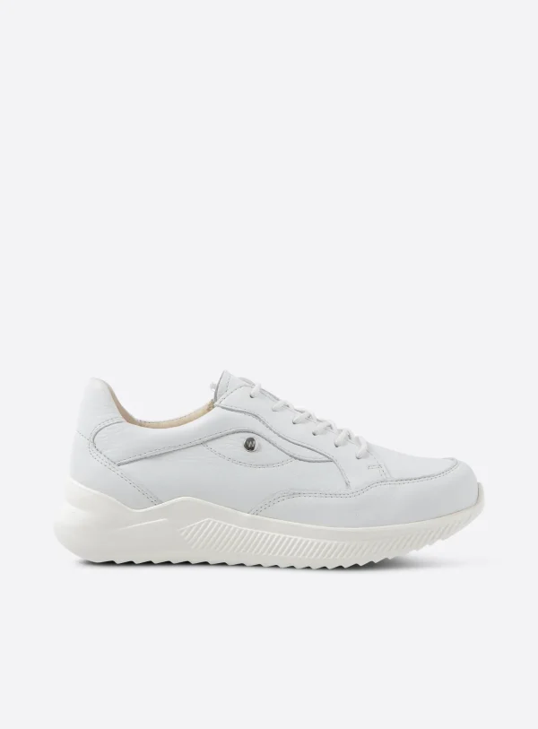 Wolky e-Move - wit combi leer Sneakers voor dames