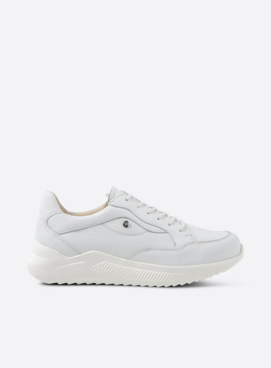 Wolky e-Move - wit combi leer Sneakers voor dames