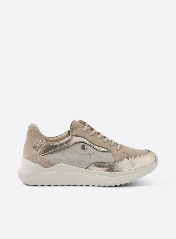 Wolky e-Move - safari combi leer Sneakers voor dames
