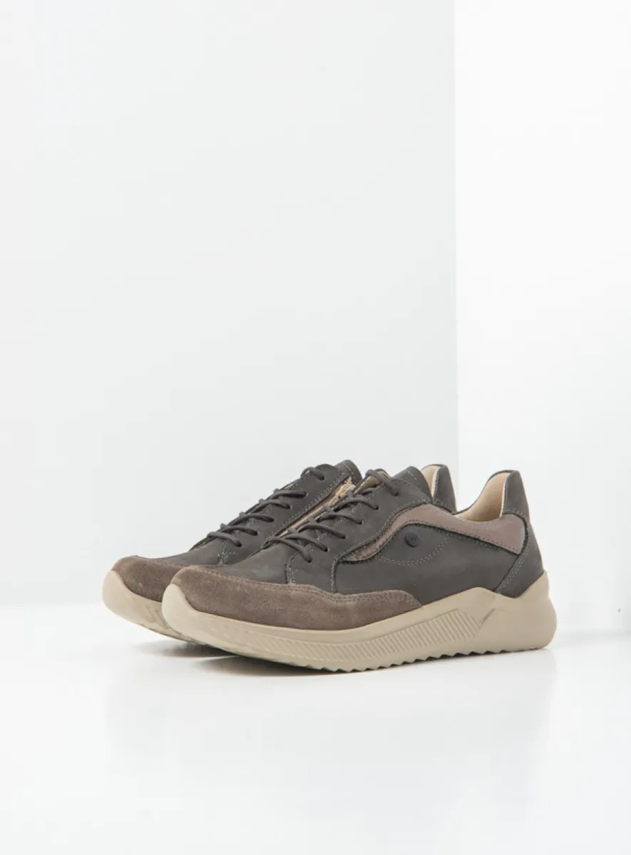 Wolky e-Move - brons metallic combi leer Comfort schoenen voor dames