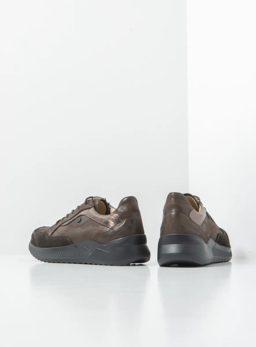 Wolky Sneakers 05827 e-Move 90300 bruin combi leer