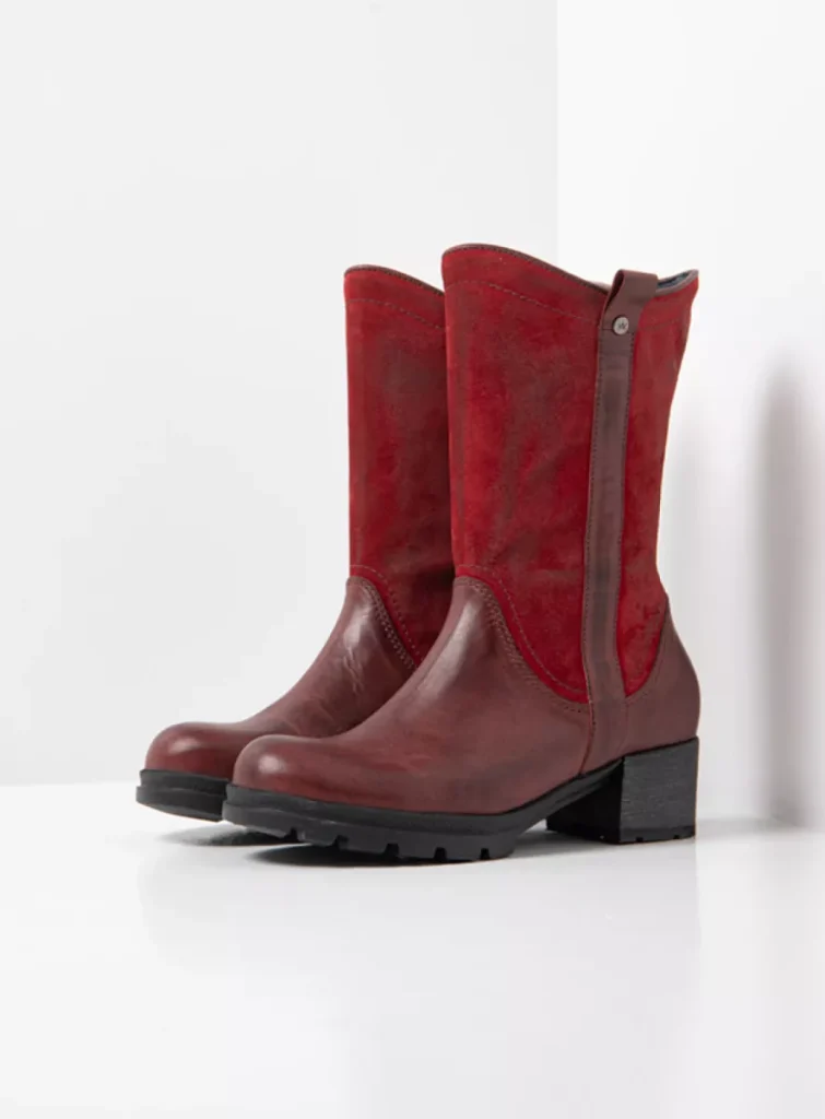 Wolky Nieuw 06101 Boldwin XW 30551 bordeauxrood leer