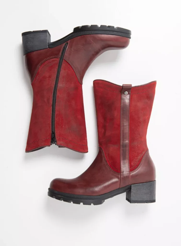 Wolky Nieuw 06101 Boldwin XW 30551 bordeauxrood leer