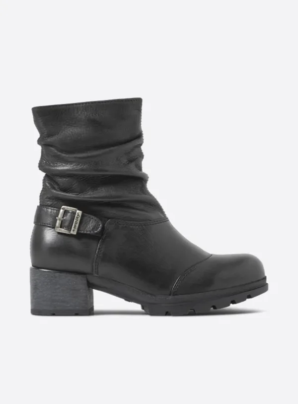 Wolky Troy - zwart nubuck Laarzen voor dames