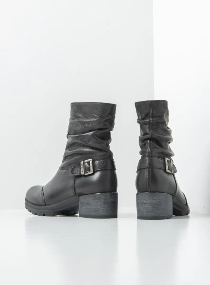 Wolky Laarzen 06102 Troy 10000 zwart nubuck