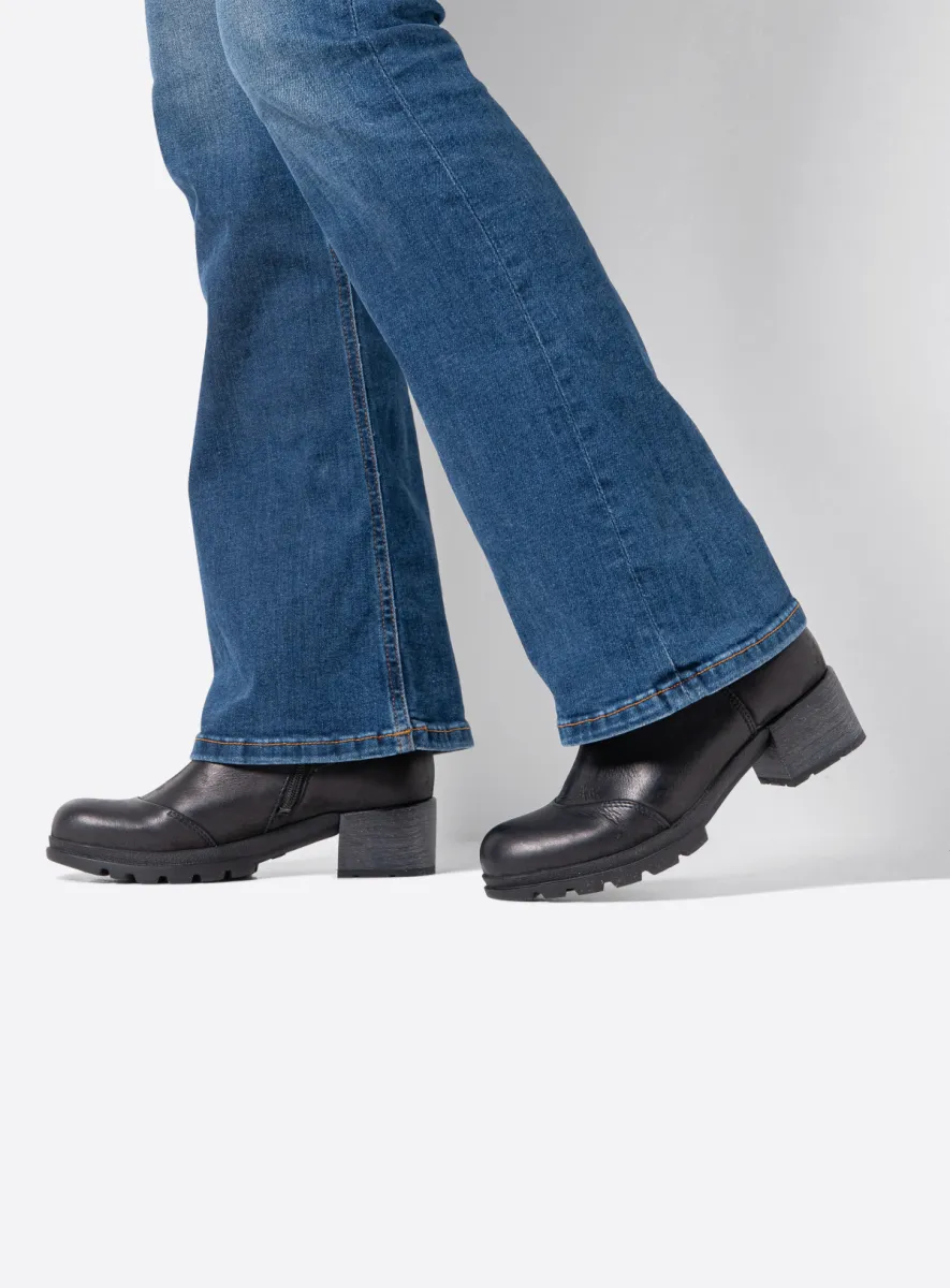 Wolky Laarzen 06102 Troy 10000 zwart nubuck