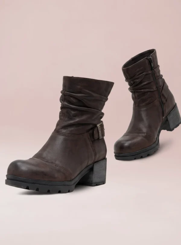 Wolky Troy - bruin nubuck Laarzen voor dames