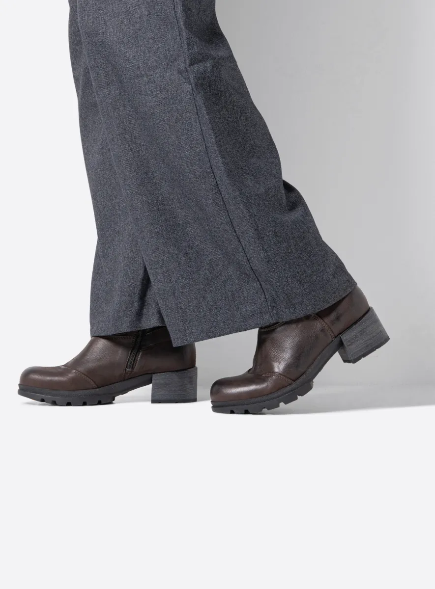 Wolky Laarzen 06102 Troy 10300 bruin nubuck