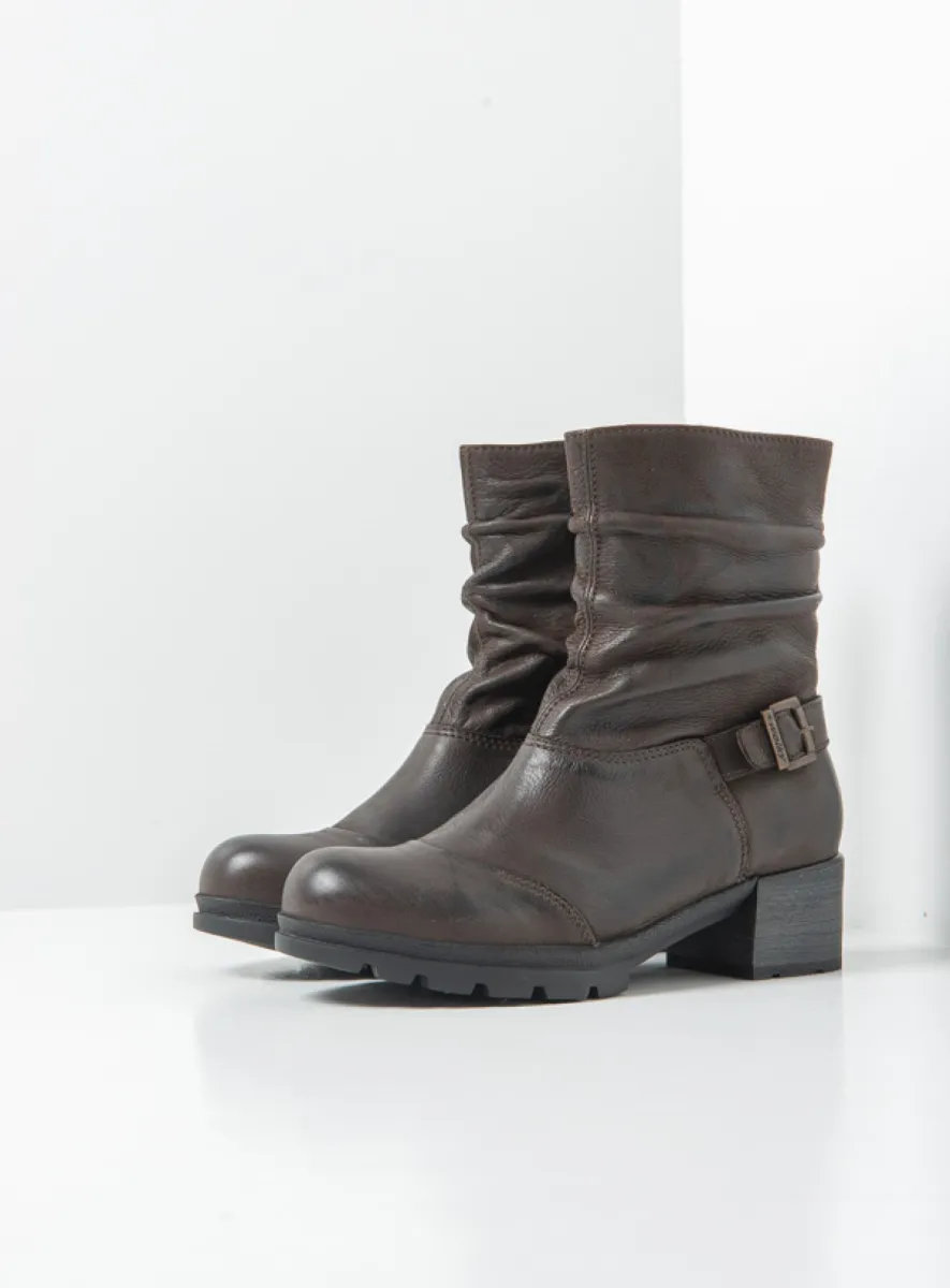 Wolky Troy - bruin nubuck Laarzen voor dames