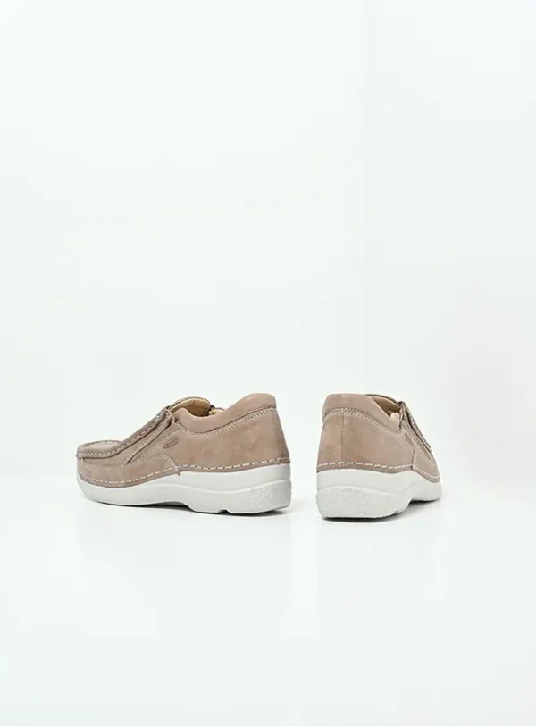 Wolky Roll Sneaker - safari effectleer Instappers voor dames