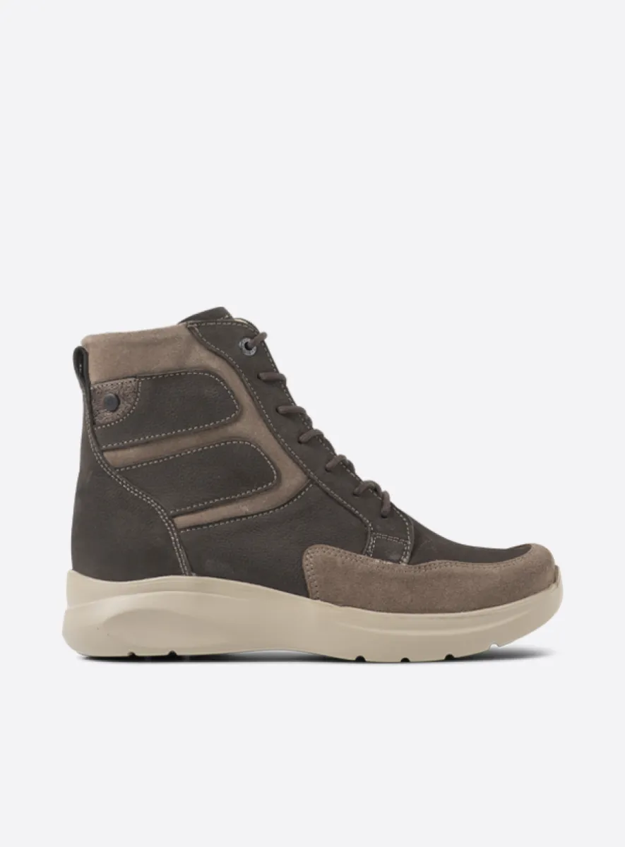 Wolky Slam - taupe nubuck Dames voor dames