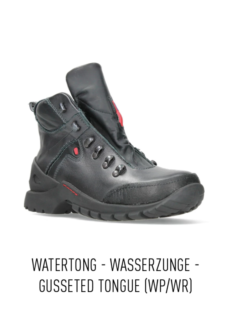 wolky hoge veterschoenen 06500 city tracker wp 30210 antraciet leer sfeer