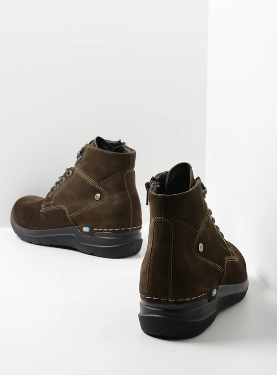 wolky hoge veterschoenen 06612 whynot 16770 cactus nubuck back