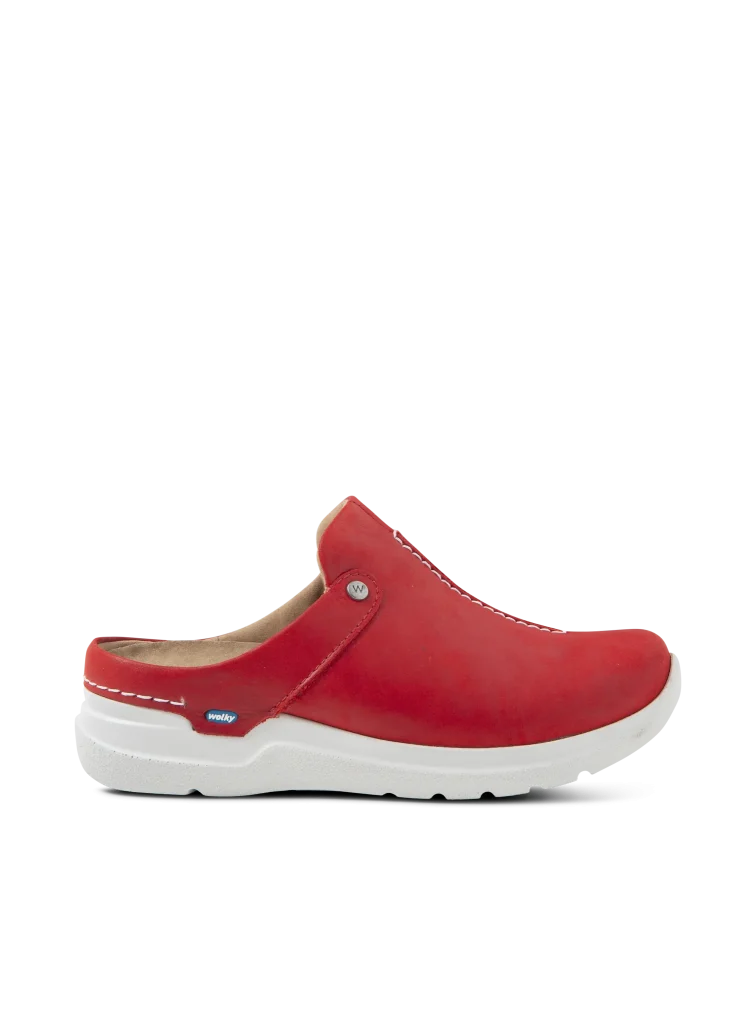 Wolky Klompen 06625 Holland DB 36570 rood effectleer