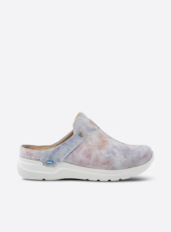 Wolky Holland DB - multi color leer Klompen voor dames