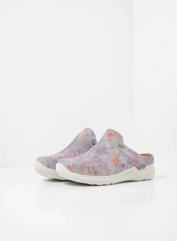 Wolky Holland DB - multi color leer Klompen voor dames