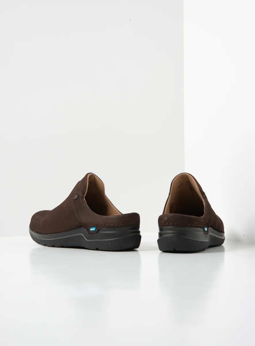 Wolky Klompen 06625 Holland DB 98300 bruin nubuck