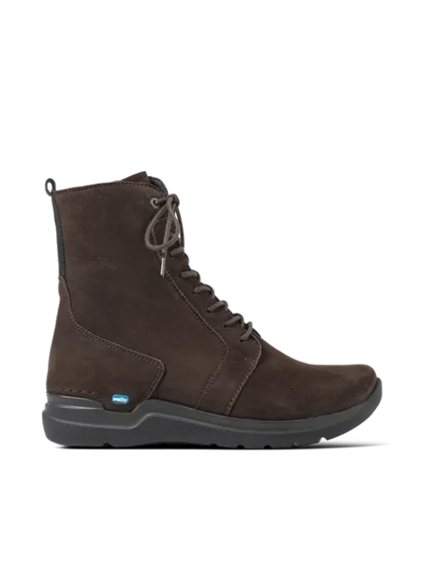Wolky Viper HV - bruin nubuck Veterlaarzen voor dames