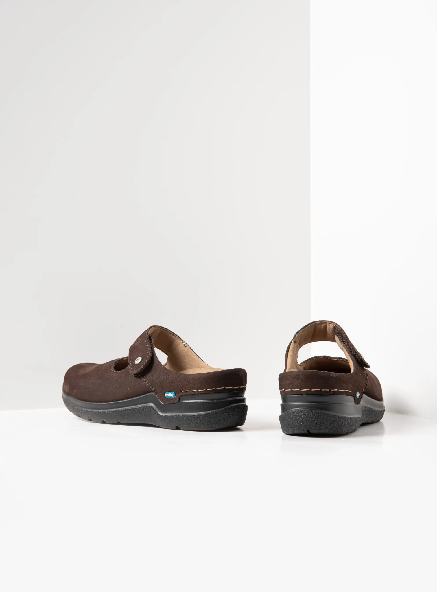 Wolky Klompen 06635 Narni DB 11300 bruin nubuck