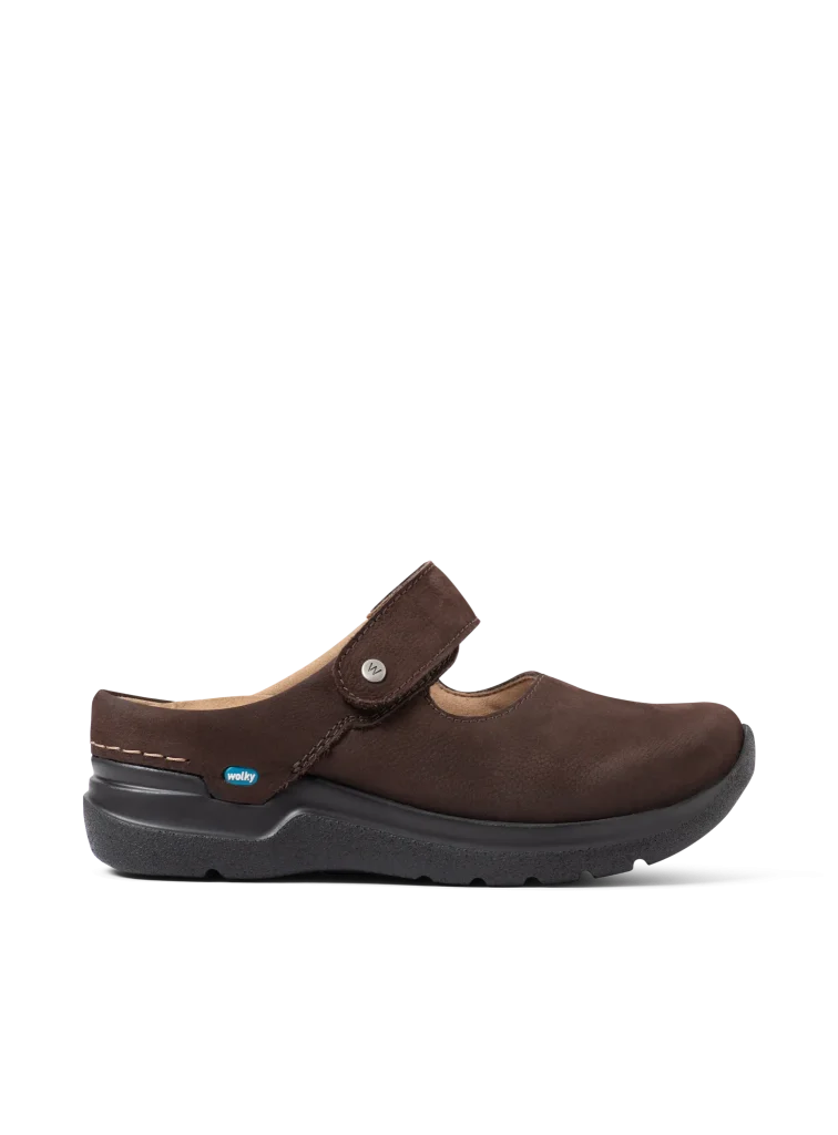 Wolky Klompen 06635 Narni DB 11300 bruin nubuck