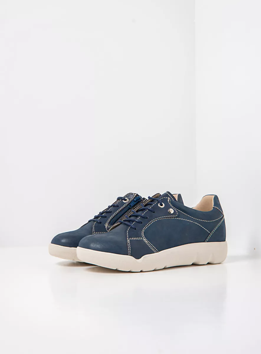 Wolky Nieuw 07527 Lunvia 36820 denimblauw effectleer