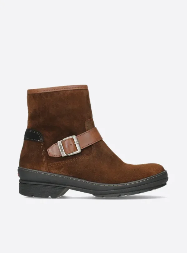 Wolky Nitra WR - tobacco suede Biker boots voor dames