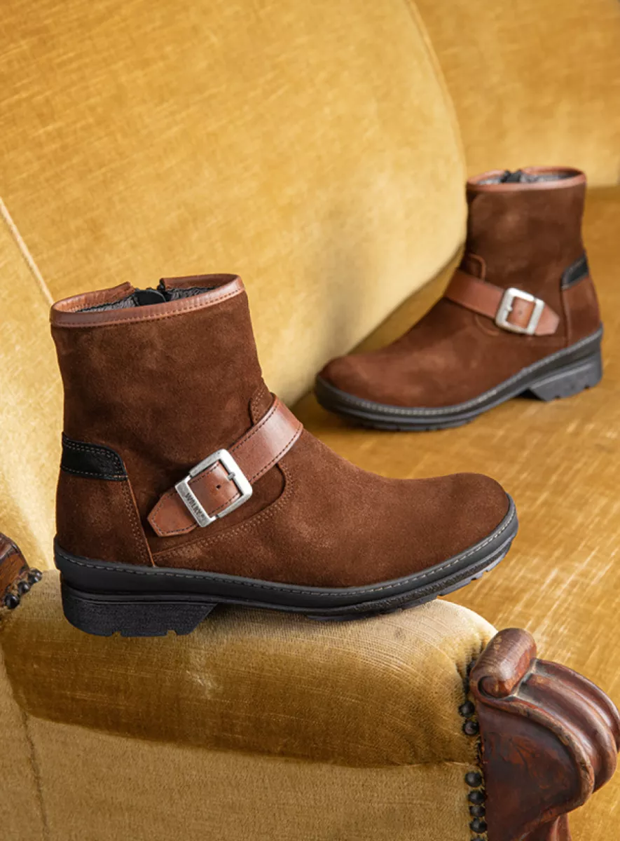 Wolky Cold Winter 07642 Nitra WR 45410 tobacco suede
