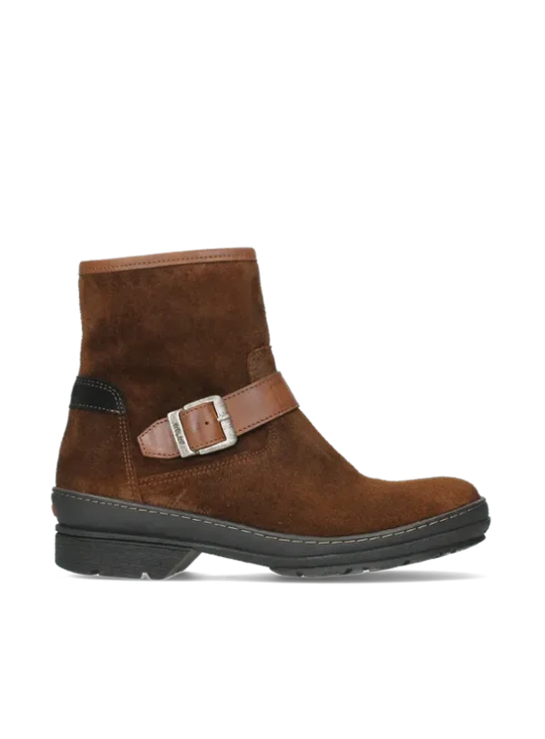 Wolky Nitra WR - tobacco suede Biker boots voor dames