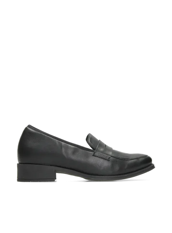 Wolky Alabama F2F - zwart vegan biocare Instappers voor dames