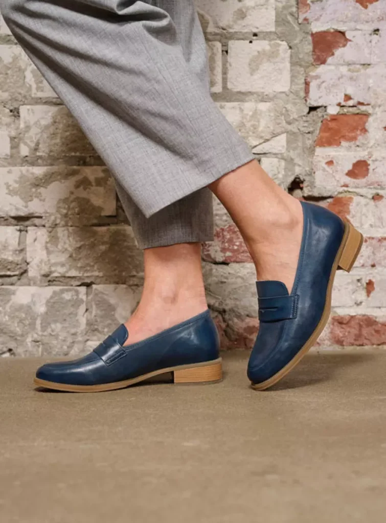 Wolky Instappers 07760 Alabama F2F 80820 denim vegan biocare