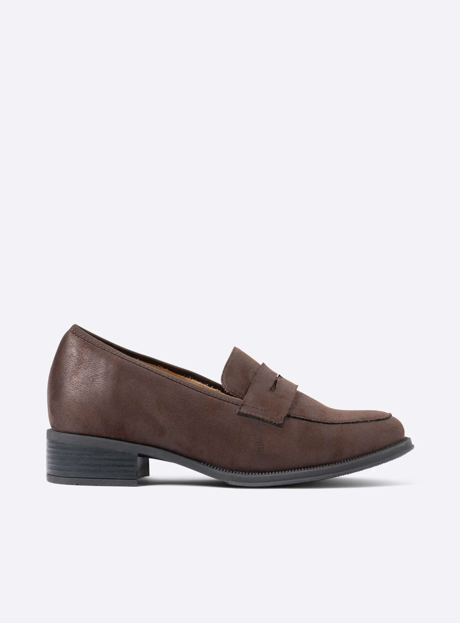Wolky Alabama F2F - bruin vegan biocare Instappers voor dames